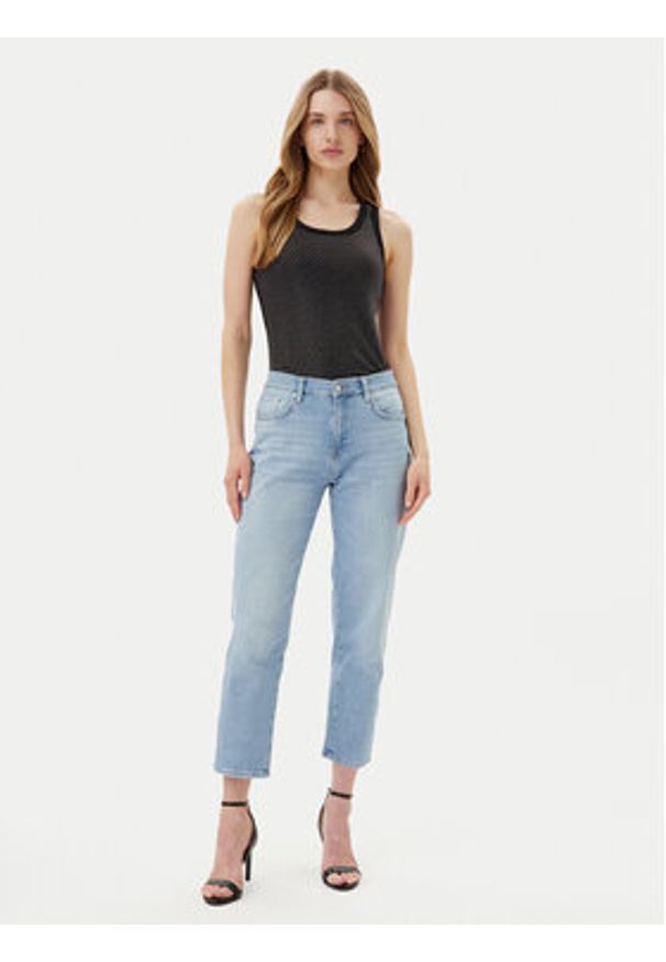 JOOP! Jeans Top Tunka 30046107 Czarny Slim Fit. Kolor: czarny. Materiał: bawełna