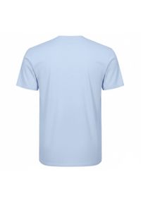 Koszulka Męska (T-Shirt) - Pako Jeans - Błękit, Dekolt U-Neck (Okrągły). Okazja: na co dzień. Kolor: niebieski. Materiał: bawełna. Styl: casual #3