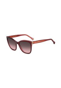 Carolina Herrera okulary przeciwsłoneczne damskie kolor czerwony. Kolor: czerwony #4
