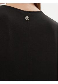 TOMMY HILFIGER - Tommy Hilfiger Sukienka koktajlowa Shiny Interlock V-Nk Ns Knee Drs WW0WW40731 Écru Slim Fit. Materiał: bawełna. Styl: wizytowy #4