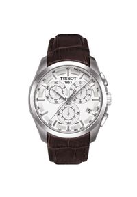 Zegarek Męski TISSOT Couturier Chronograph T-CLASSIC T035.617.16.031.00. Materiał: materiał. Styl: elegancki #1