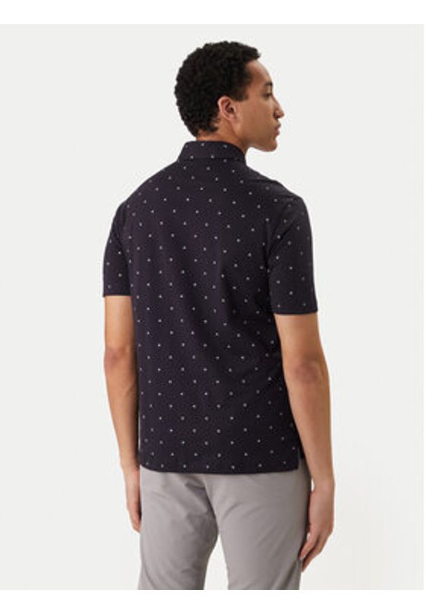 Armani Exchange Polo XM000735 AF10356 FB434 Czarny Regular Fit. Typ kołnierza: polo. Kolor: czarny. Materiał: bawełna