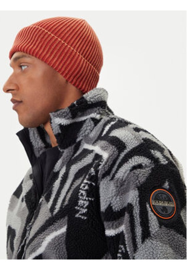 Napapijri Polar NP0A88TC Beżowy Regular Fit. Kolor: beżowy. Materiał: syntetyk