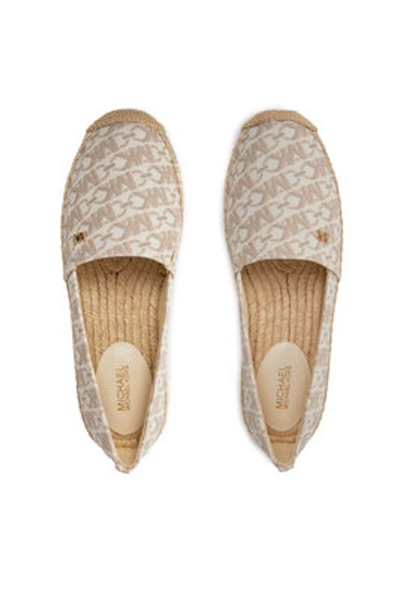 MICHAEL Michael Kors Espadryle Kendrick Slip On 40R4KNFP1B Écru. Zapięcie: bez zapięcia. Materiał: skóra