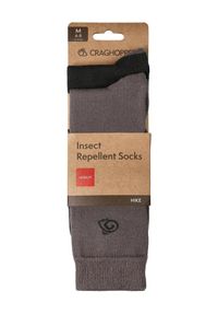 CRAGHOPPERS - Skarpety turystyczne Craghoppers NosiLife Travel Twin Pack Socks. Kolor: szary