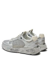 Premiata Sneakersy Mased 7093 Srebrny. Kolor: srebrny. Materiał: materiał #6