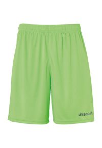 UHLSPORT - Spodenki bez zapięcia Uhlsport Center Basic. Kolor: zielony. Materiał: materiał. Długość: krótkie