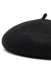 Jenny Fairy Beret 4W3-007-AW23 Czarny. Kolor: czarny. Materiał: wełna #3