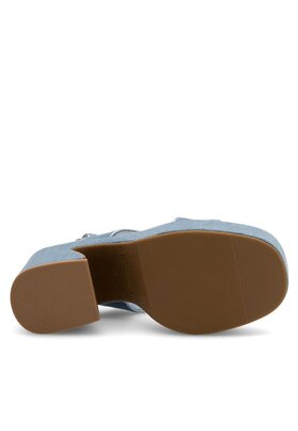DeeZee Sandały KY8505-1 Niebieski. Kolor: niebieski. Materiał: materiał