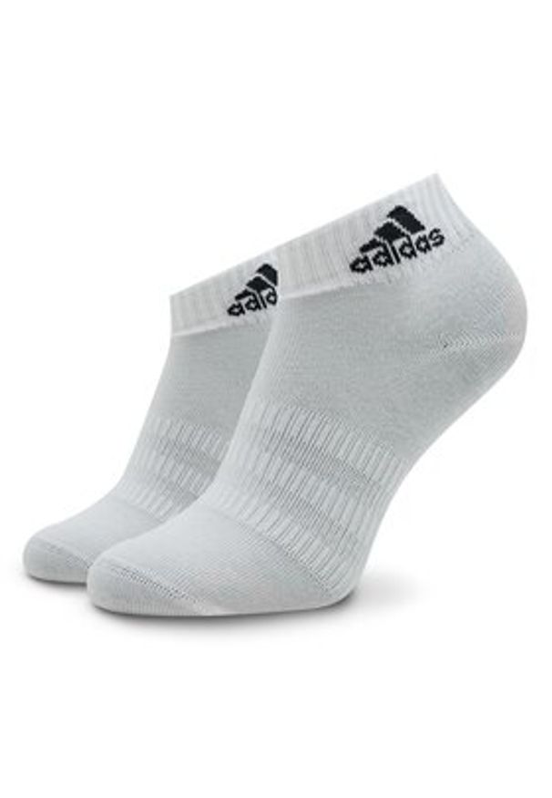 Adidas - adidas Skarpety Niskie Unisex Thin and Light Sportswear Ankle Socks 6 Pairs IC1307 Szary. Kolor: szary. Materiał: bawełna