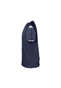 Jersey Kappa Bemi. Kolor: niebieski, wielokolorowy, biały. Materiał: jersey. Sport: piłka nożna