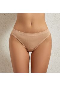 Intica - Stringi niewidoczne pod ubraniem z elastycznego materiału Nubia. Kolor: czarny. Materiał: materiał #2
