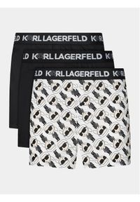 Karl Lagerfeld - KARL LAGERFELD Komplet 3 par bokserek Ikonik 2.0 Woven Boxer (X3) 236M2102 Czarny. Kolor: czarny. Materiał: bawełna