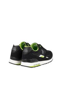 U.S. Polo Assn. Sneakersy "Tabry003" | Tabry 003 | Mężczyzna | Czarny. Kolor: czarny. Materiał: skóra ekologiczna, materiał. Wzór: aplikacja, nadruk