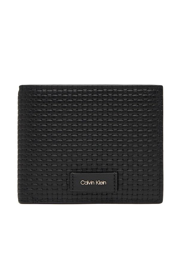 Portfel Calvin Klein. Kolor: czarny