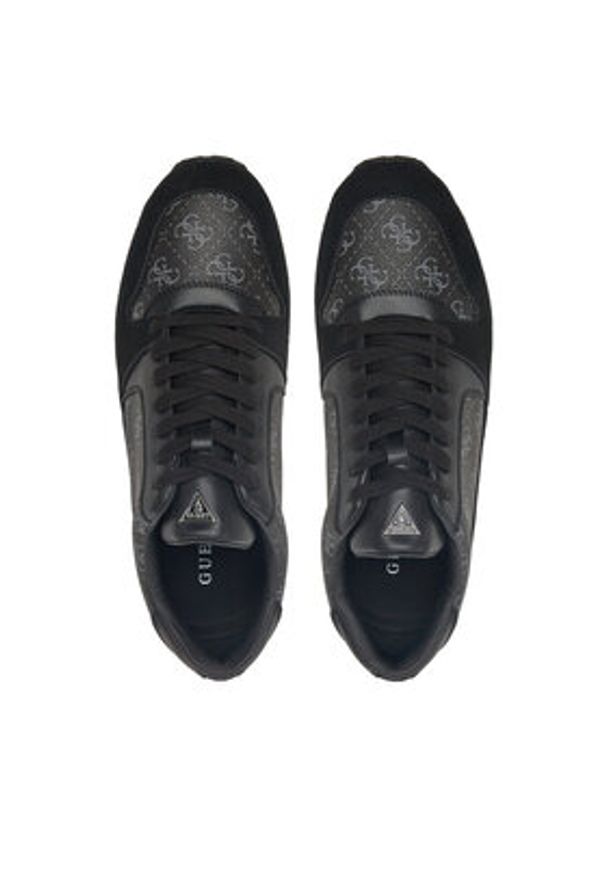 Guess Sneakersy FMPARO ELL12 Czarny. Kolor: czarny. Materiał: skóra