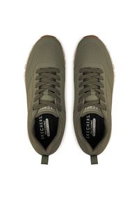 skechers - Skechers Sneakersy 183048/OLV Zielony. Kolor: zielony. Materiał: skóra #6