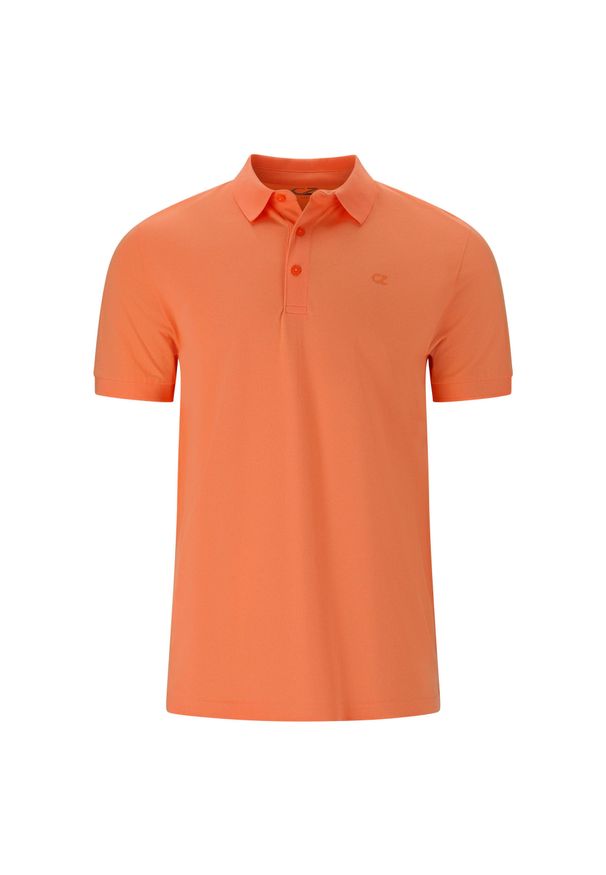 CRUZ - Polo Cruz Harrold. Okazja: na co dzień. Typ kołnierza: polo. Kolor: czerwony, pomarańczowy, wielokolorowy. Styl: elegancki, casual
