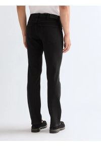 Wrangler - MESKIE SPODNIE WRANGLER REGULAR BLACK RINSE 112125980 #7