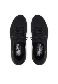 skechers - Skechers Sneakersy D'lux Walker 2.0 150105/BKTN Czarny. Kolor: czarny. Materiał: materiał #2