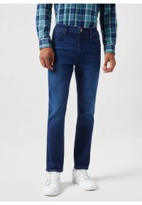 Wrangler - WRANGLER MĘSKIE SPODNIE JEANSOWE WRANGLER LARSTON NIGHT SHADE 112350845