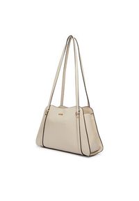 Guess Torebka Xena HWTC97 31080 Beżowy jasny. Kolor: beżowy. Materiał: skórzane #5