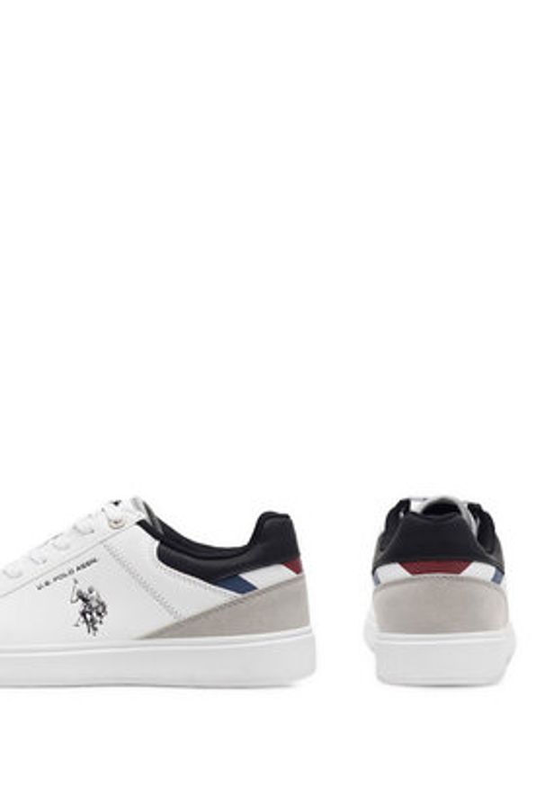 U.S. Polo Assn. Sneakersy ROKKO001M/CY4 Biały. Kolor: biały. Materiał: syntetyk