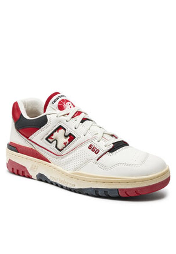 New Balance Sneakersy BB550VGA Écru. Materiał: materiał