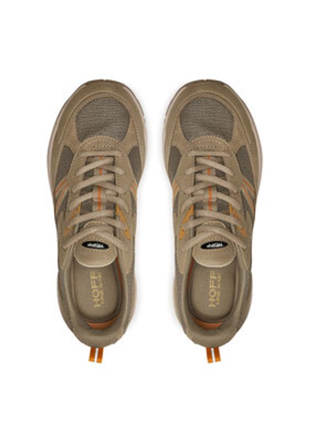 HOFF Sneakersy Rhode 22411001 Brązowy. Kolor: brązowy. Materiał: zamsz, skóra