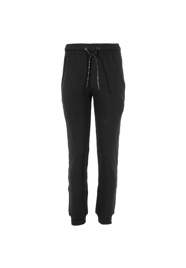 REECE - Spodnie dresowe Reece Australia Studio. Kolor: czarny. Materiał: dresówka. Wzór: haft, aplikacja. Sport: bieganie, fitness