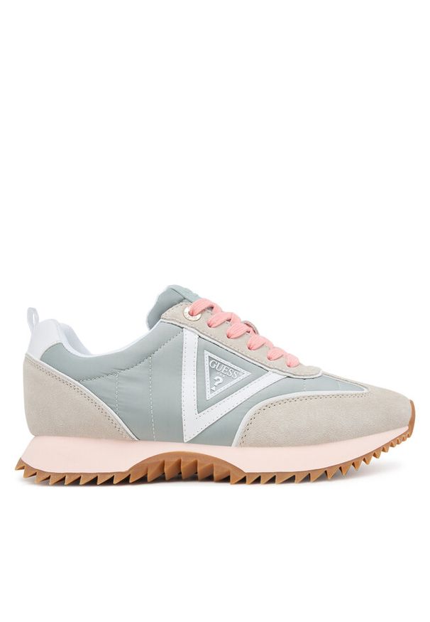 Sneakersy Guess. Kolor: zielony