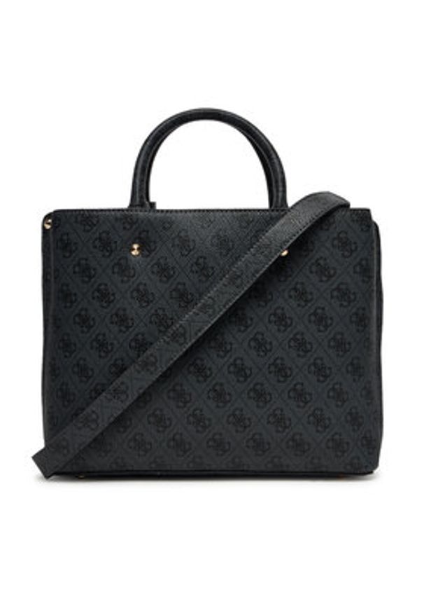 Guess Torebka Meridian II HWSG69 74060 Szary. Kolor: szary. Materiał: skórzane