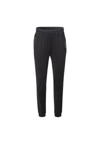 Hi-tec - Spodnie Do Joggingu Męskie Nilto. Kolor: czarny. Materiał: dresówka. Sport: bieganie