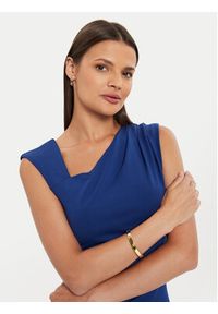 Rinascimento Sukienka koktajlowa CFC0119761003 Niebieski Slim Fit. Kolor: niebieski. Materiał: syntetyk. Styl: wizytowy #5