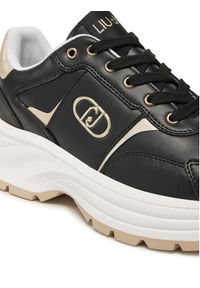 Liu Jo Sneakersy Eva 02 BA5065 P0102 Czarny. Kolor: czarny. Materiał: skóra