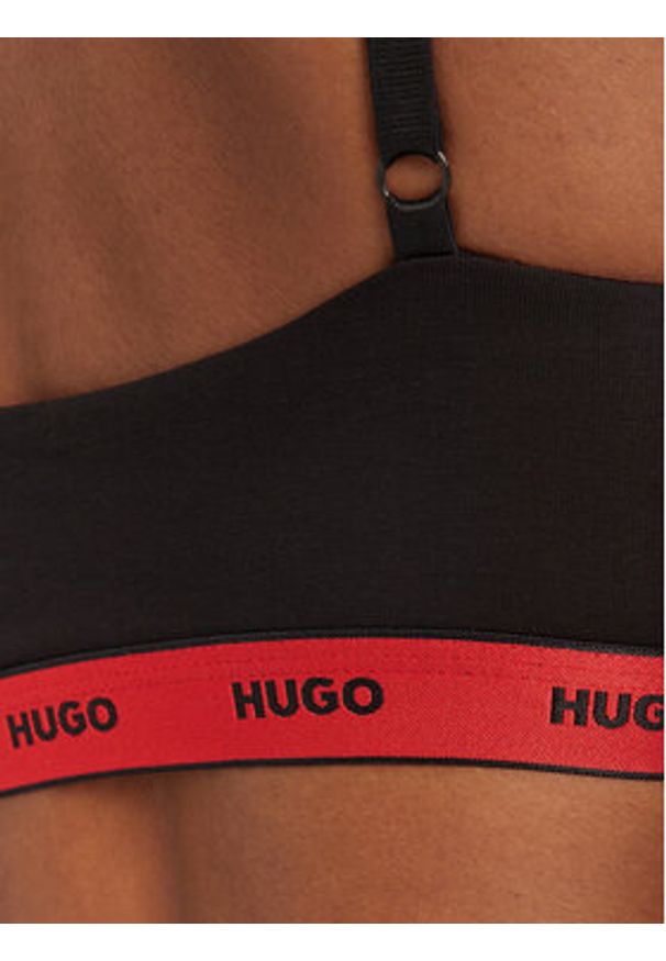 Hugo - HUGO Komplet biustonoszy topów Twin 50545691 Czarny. Kolor: czarny. Materiał: bawełna