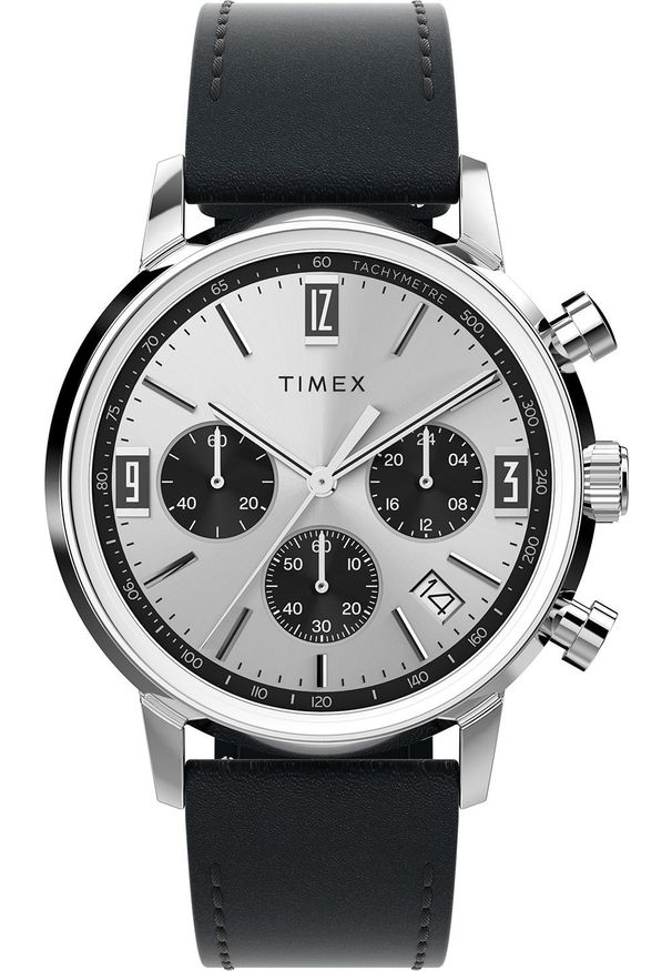 Zegarek Timex Zegarek męski Timex TW2W10300 czarny. Kolor: czarny