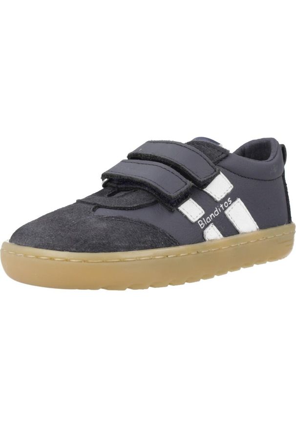 BLANDITOS BY CRIO'S - Buty BLANDITOS LISBOABD Niebieski. Kolor: niebieski. Materiał: tkanina, skóra. Sport: turystyka piesza