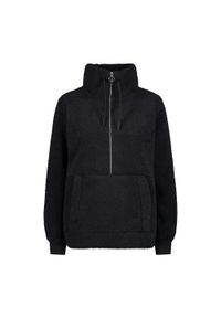 Bluza damska CMP. Kolor: czarny. Materiał: polar. Sezon: zima