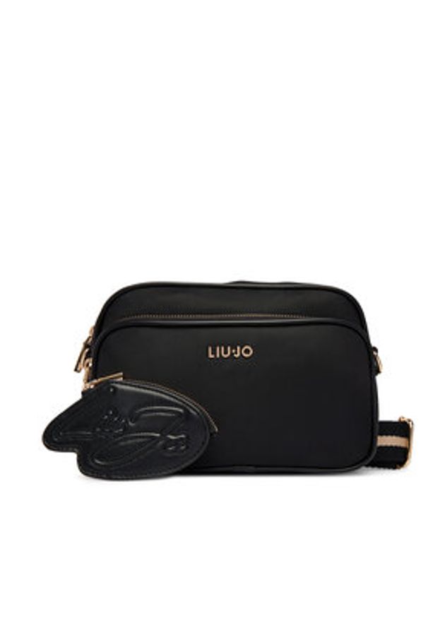 Liu Jo Torebka AA6176 T382A Czarny. Kolor: czarny. Materiał: skórzane