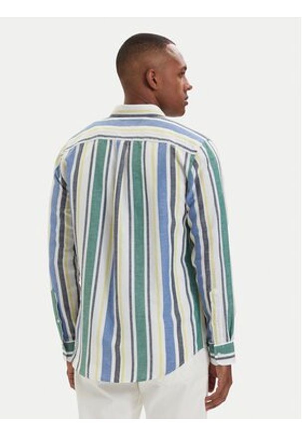 TOMMY HILFIGER - Tommy Hilfiger Koszula MW0MW42454 Kolorowy Regular Fit. Materiał: bawełna. Wzór: kolorowy