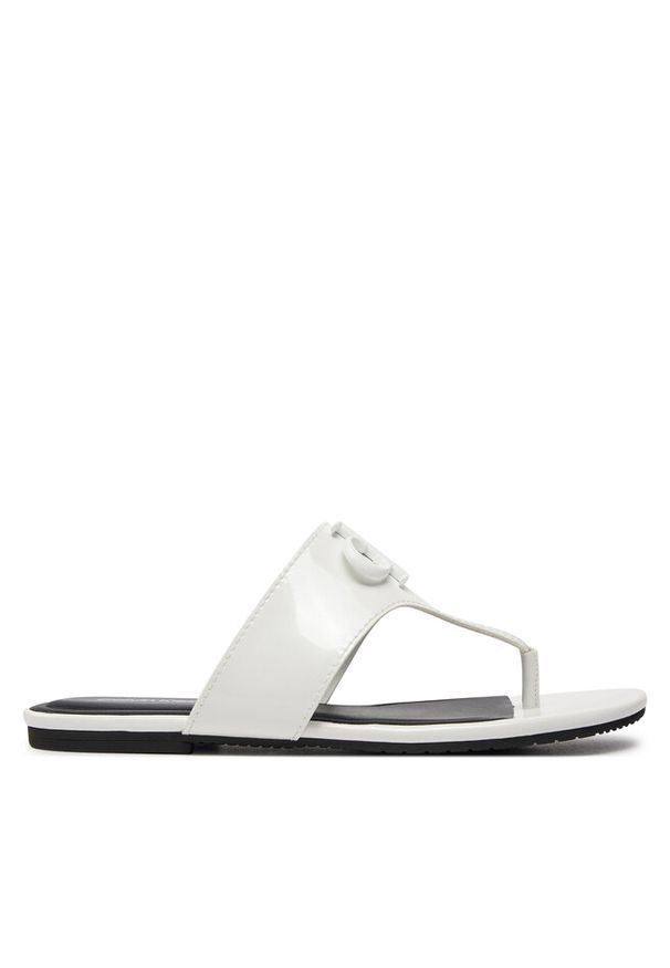 Japonki Calvin Klein Jeans. Kolor: biały