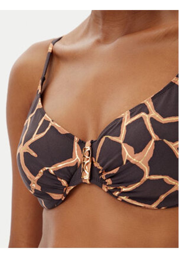 SELMARK - Selmark Góra od bikini BN111 Brązowy. Kolor: brązowy. Materiał: syntetyk