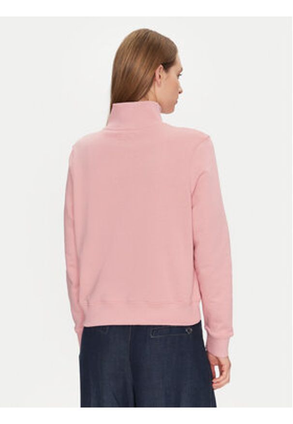 Guess Jeans Bluza W5RQ25 K68I4 Różowy Regular Fit. Kolor: różowy. Materiał: bawełna