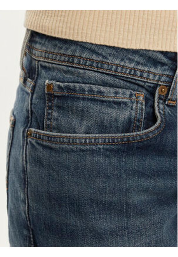 Pepe Jeans Jeansy PM207393 Niebieski Straight Fit. Kolor: niebieski