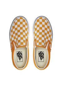 Vans Tenisówki Classic Slip-On VN000BVZLSV1 Żółty. Zapięcie: bez zapięcia. Kolor: żółty. Materiał: materiał