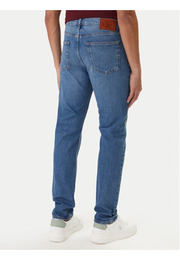 Calvin Klein Jeans Jeansy LV04RF949G Niebieski Tapered Fit. Kolor: niebieski