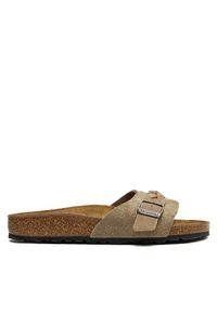 Klapki Birkenstock. Kolor: brązowy #1