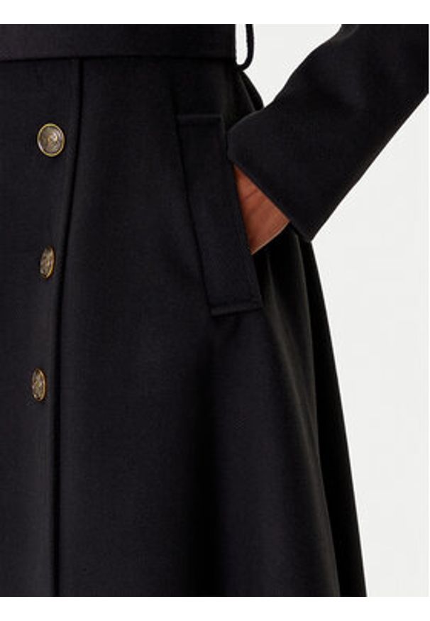 Artigli Płaszcz przejściowy ACCP002984 Czarny Regular Fit. Kolor: czarny. Materiał: syntetyk