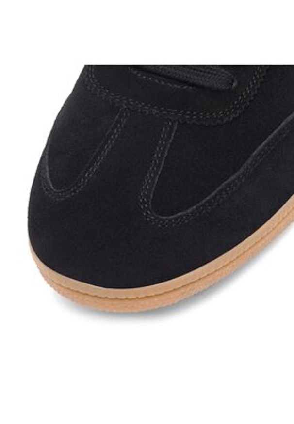 Sprandi Sneakersy RETROSTEMP MPRS-22M12313 Czarny. Kolor: czarny. Materiał: zamsz, skóra